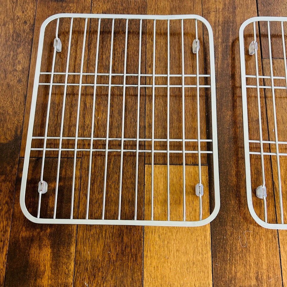 Stainless steel sink proctector - set of 2 length 12.5 inches wide 10.5 inches